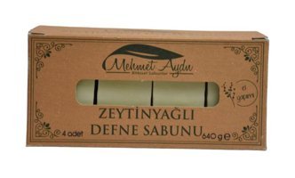 Mehmet Aydın Defne-Zeytinyağlı Katı Sabun 4x160 gr