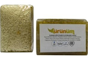 Ürünüm Şifalı Bitkiler Avokado-Gliserinli-Kabak Lifli Katı Sabun 100 gr