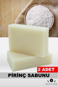 Bermark Bitkisel Vegan Gliserinli-Pirinç Katı Sabun 2x100 gr