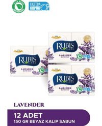 Rubis Beyaz-Lavanta Katı Sabun 4x150 gr