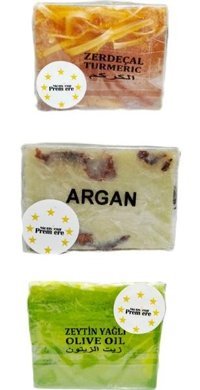 Monsieur Premiere Argan-Zerdeçal-Zeytinyağlı Katı Sabun 3x120 gr