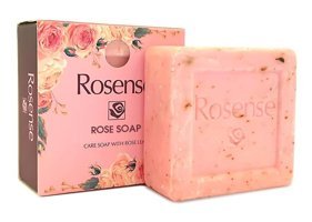 Rosense Kare Gül Katı Sabun 100 gr