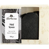 The Soap Factory Akne Karşıtı Karbon Katı Sabun 100 gr