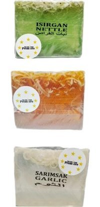 Monsieur Premiere Isırgan-Sarımsak Katı Sabun 3x130 gr