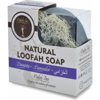 Calen Tae Cosmetic Doğal Kabak Lifli Kabak Lifli-Lavanta Katı Sabun 100 gr