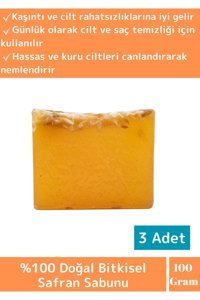 Wintoup Doğal Safran Katı Sabun 3x100 gr
