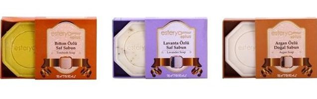 Esterya Plus Argan-Lavanta Katı Sabun 125 gr