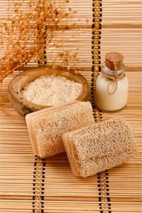 Purlavie El Yapımı Kabak Lifli Katı Sabun 130 gr