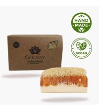 Goomy Doğal Organik Bal-Kabak Lifli Katı Sabun 120 gr