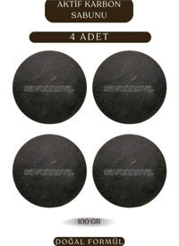 Savonnova Aktif Karbon Aktif Karbon Katı Sabun 4x100 gr