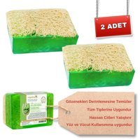 Organicsun Tüm Cilt Tipleri İÇin Aloe Vera-E Vitaminli Katı Sabun 2x120 gr