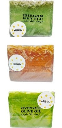 Monsieur Premiere Isırgan-Zeytinyağlı Katı Sabun 3x130 gr