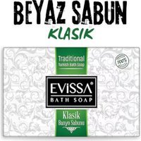 Evissa Klasik Beyaz Katı Sabun-Klasik Katı Sabun 4x150 gr
