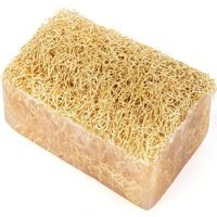 Lisinya Doğal Kabak Lifli Kabak Lifli-Pirinç Katı Sabun 125 gr