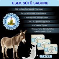 Organicsun Doğal E Vitaminli-Eşek Sütü Katı Sabun 3x140 gr