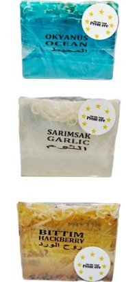 Monsieur Premiere Bıttım-Okyanus-Sarımsak Katı Sabun 3x120 gr