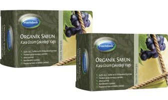 Mecitefendi Organik Kara Üzüm Özlü Katı Sabun 2x125 gr