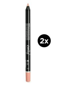 Emily No:211 İnce Mat Dudak Kalemi Pembe + 2 Adet