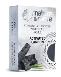 Nature More Akne Karşıtı Aktif Karbon Katı Sabun 100 gr