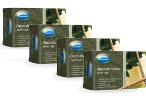 Mecitefendi Organik Defne Katı Sabun 4x125 gr