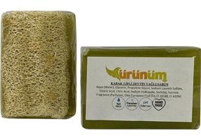 Ürünüm Şifalı Bitkiler Gliserinli-Kabak Lifli-Zeytinyağlı Katı Sabun 100 gr