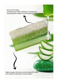 Doğal Doğal Kabak Lifli Kabak Lifli-Limon Katı Sabun 130 gr