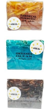 Monsieur Premiere Çikolata-Okyanus-Zerdeçal Katı Sabun 3x120 gr