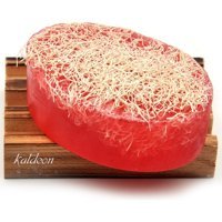 Kaldeon Doğal El Yapımı Kabak Lifli-Kantaron Yağı Katı Sabun 120 gr