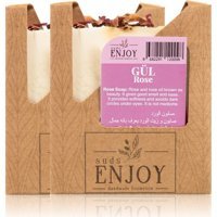 Suds Enjoy Doğal El Yapımı Gül Katı Sabun 2x100 gr