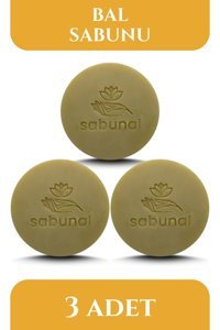 Sabunal Arındırıcı Bal Katı Sabun 3x100 gr
