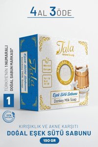 Tala Akne Karşıtı Eşek Sütü Katı Sabun 150 gr