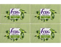 Fax Doğal Bahçe-Zeytinyağlı Katı Sabun 4x125 gr