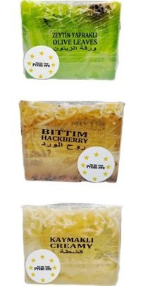 Monsieur Premiere Bıttım-Zeytinyağlı-Zeytin Yapraklı Katı Sabun 3x120 gr