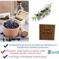 Seonland Doğal El Yapımı Ardıç Katranı Katı Sabun 1 kg