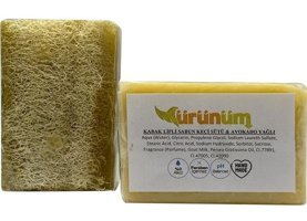 Ürünüm Şifalı Bitkiler Avokado-Kabak Lifli-Keçi Sütlü Katı Sabun 100 gr