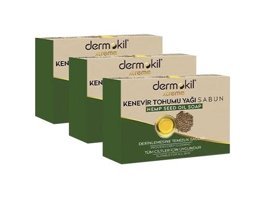 Dermokil Doğal Kenevir Tohumu Katı Sabun 3x100 gr