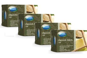Mecitefendi Organik Killi Katı Sabun 4x125 gr