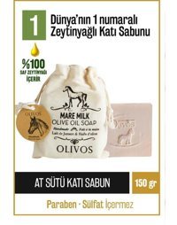 Olivos At Sütlü-Zeytinyağlı Katı Sabun 150 gr