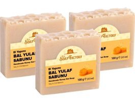 The Soap Factory Bitkisel Bal Katı Sabun 3x100 gr