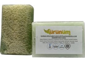 Ürünüm Şifalı Bitkiler Çam Terebentin-Kabak Lifli-Keçi Sütlü Katı Sabun 100 gr