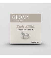 Gloap Natural Bitkisel Eşek Sütü Katı Sabun 150 gr