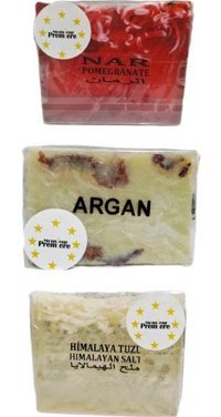 Monsieur Premiere Argan-Himalaya Tuzu-Nar Katı Sabun 3x120 gr