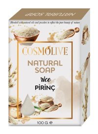 Cosmolive Sivilce Karşıtı Pirinç Katı Sabun 100 gr