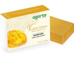Agarta El Yapımı Doğal Kükürtlü Katı Sabun 150 gr