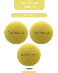 Savonnova Akne Karşıtı Çay Ağacı Katı Sabun 3x100 gr