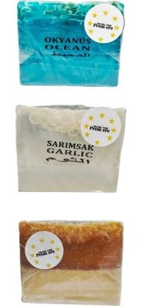 Monsieur Premiere Ballı-Keçi Sütlü-Okyanus-Sarımsak Katı Sabun 120 gr
