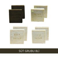 Woio Doğal Süt Katı Sabun 8x125 gr