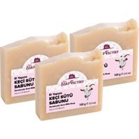 The Soap Factory El Yapımı Keçi Sütü Katı Sabun 3x100 gr