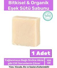Carlburn Bitkisel Vegan Eşek Sütü Katı Sabun 100 gr