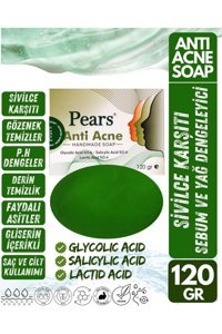 Pears Akne Karşıtı Gliserinli Katı Sabun 120 gr
